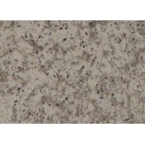 Quality Big Natural Grey Quartz Countertop Slabs With Polished Finished Surface for sale