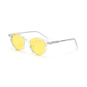 Cool LANG Style Tint Ocean Lens TR90 Sunglasses Rivets Women Men Sunglasses