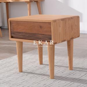 Quality European Bedroom Furniture 4 Legs Wooden Bedside Night Stand Tables for sale