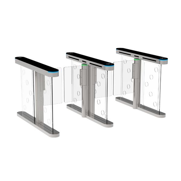 HCW High Security Speed Lane Turnstile with Face Recognition and 24/7 Uninterrupted Operation for Access Control