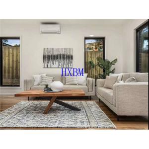 China Timber Look 12A 24mm dual Glass Aluminum Wood Windows Reflective on sale