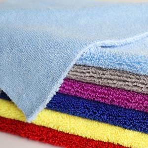 500gsm Yellow Car Detailing Cloths Towel For Windshield Cleaning