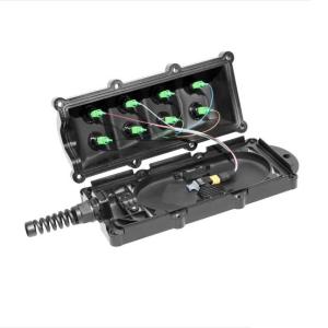 IP68 FTTX Aerial Fiber Splice Enclosure , Sc Fiber Splice Case