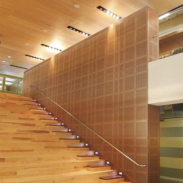 Buy Customized 9 mm MDF Wooden Perforated Acoustic Absorption Panels Eco - Friendly at wholesale prices