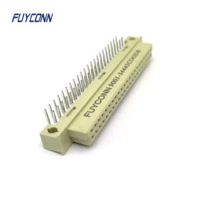 2 Rows 44 Pin DIN 41612 Connector PCB Angled Female 2*22P 244S Eurocard