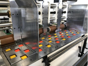 IPACK Cardboard Creasing Corrugated Carton Die Cutting Machine for cake box