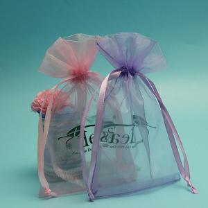 Drawstring Organza Perfume Bottle Packaging Pouch