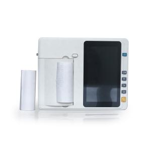 High solution digital mobile medical ecg machine 3 channel with touch screen