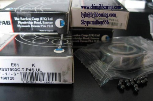 Buy HSS7003-C-T-P4S-UL machine tool  main spindle bearing Dimension:17x35x10mm,steel ball,sealed at wholesale prices