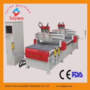 Quality Two trolly Wood cnc router TYE-1345-2G for sale