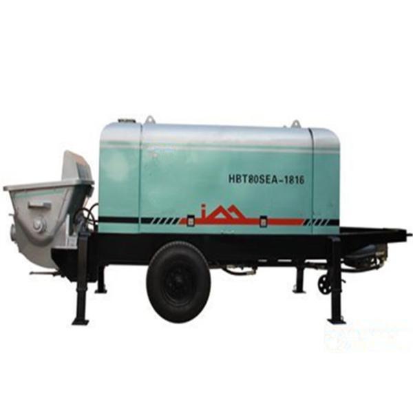 80m3 / h Ready Mixing Electric Hydraulic Concrete Pump  With Intelligent Power Control System