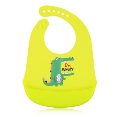 Buy Monkey Shape Soft Silicone Bib , Adjustable Bibs Supreme Silicone at wholesale prices