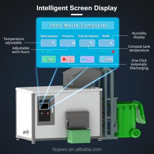 Food Waste Recycling Machine Food Waste to Organic Fertilizer Compost Machine