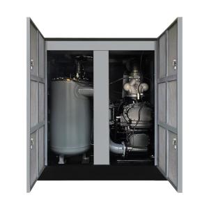 Variable Speed High Pressure Screw Compressor 300 HP 3 Phase Screw Air