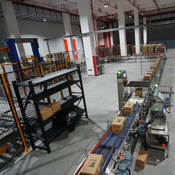 Intelligent Robot Palletizer Automatic Packing Cartons Loading Electric