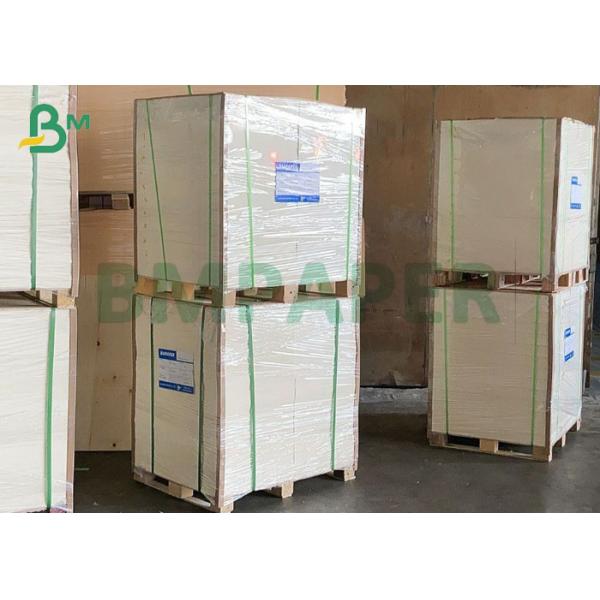 High Bulk Bleached C1S Art Paper 295gsm 325gsm SBS 1 SIDE Board 635 * 965mm