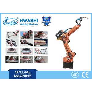 HWASHI 6 AXIS TIG / MIG Welder Industrial Welding Robots , Arc Welding Robotic