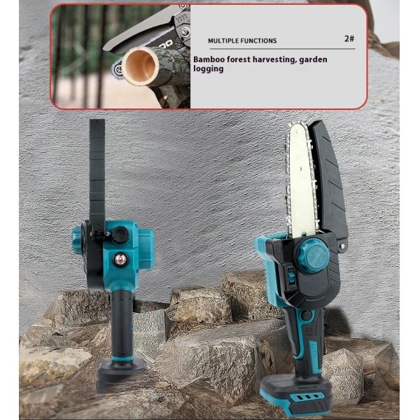 BobenMultifunctional Hand Saw Electric Chain Saw Garden Logging Outdoor Pruning Single Handle Saw Handheld Rechargeable