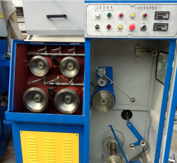 Buy 24D Super Fine Copper Wire Drawing Machinery- Long Service life at wholesale prices