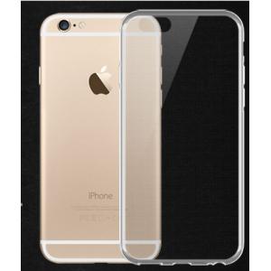 Case for iPhone 6/6 Plus, simple design, TPU material, Soft and transparent,