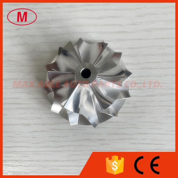 GT1752S 40.27/52.00mm 6+6blades high performance Turbocharger milling/aluminum 2618/billet compressor wheel