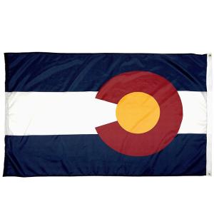 State of Colorado Flag 3x5 ft Outdoor Heavy duty Dupont Nylon US Flags Strong