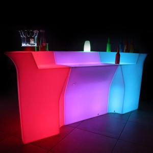 Rechargeable Glow Table Outdoor Garden Bar LED Furniture