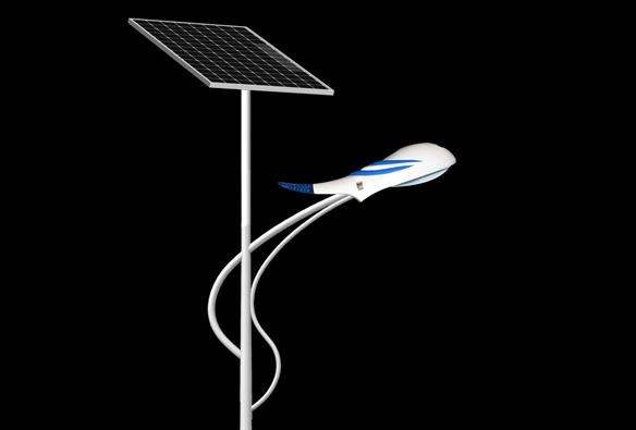 Road Smart IP65 Solar Street Light Save Erengy Steel light pole LED solar street