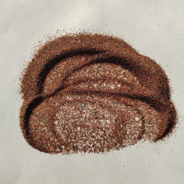 CNC waterjet cutting Abrasive medium Almandine rock Garnet sand mesh 80 HS code