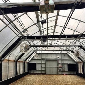 Agricultural Polytunnel Automated Light Deprivation Herb Greenhouse
