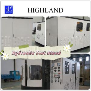 YST380 Hydraulic Test Stands For Excavators With Clear Pipeline Connection And
