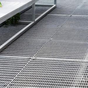 Metal Serrated Drainage Toothed HDG Steel Serrated Floor Gratings