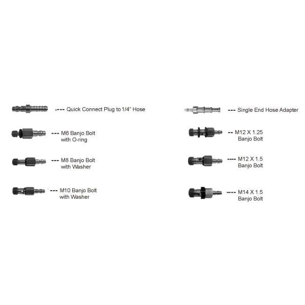 Ford Adapter Pressure Tester kits 0-100 PSI Test Gauge English / Spanish Language