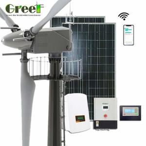 Low Rpm 30kw Pitch Control Wind Turbine High Output