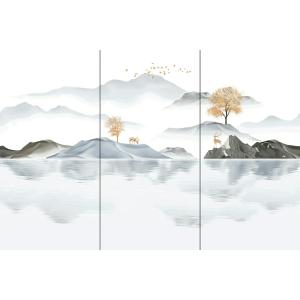 White 900x1800mm Polished Glazed Porcelain Tiles Non-Slip