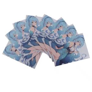 Custom Card Holders Protective Toploader Transparent Standard Trading Cards Sleeves