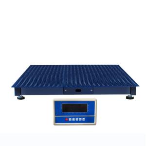1t 2t 3t Digital Electronic Platform Weighing Floor Scale Weighbridge with Max