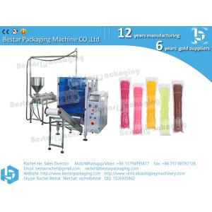 Pure water 5L pouch PE film packaging machine, customized bag support device