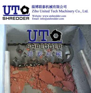 China good quality blade & knives in single shaft shredder / one rotor crusher / recycling machines on sale