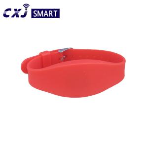 Waterproof RFID NFC Bracelet Silicone Material For Festival