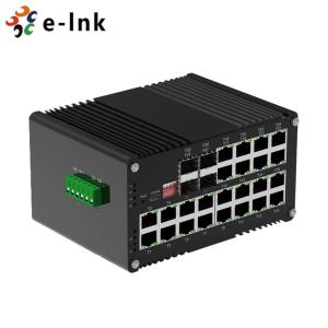 Wholesale Managed Ethernet Switch 24 Port 10/100/1000T RJ45 To 4 Port Gigabit