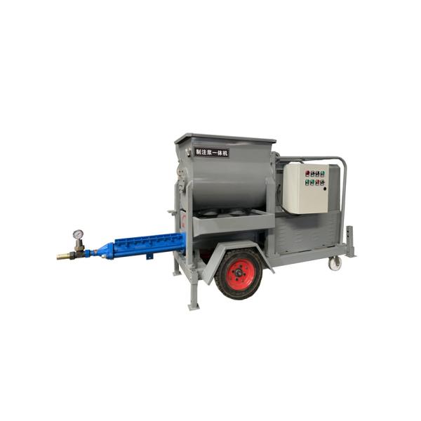 Buy Thick Cement Slurry Grouting Pump Screw Cement Grouting Pump Machine at wholesale prices