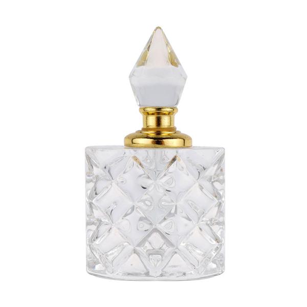 3ml Crystal Perfume Bottles Crimp Neck Luxury 4*7.5cm Leak Proof