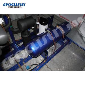 960kg Containerized Direct Refrigeration Block Ice Machine OEM