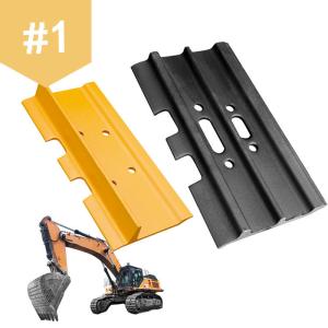 Excavator Bulldozer Track Plate for Construction Machinery Replacement