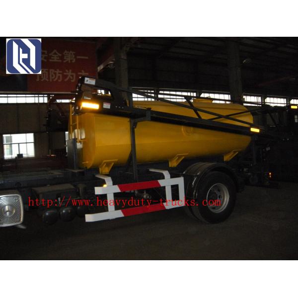 Self Dumping Sanitation Garbage Truck Sinotruk Howo 4x2 336hp 6M3 With Front Lifting For City Cleaning