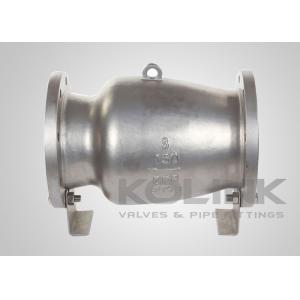 Axial Flow Nozzle Check Valve Non-slam Inline