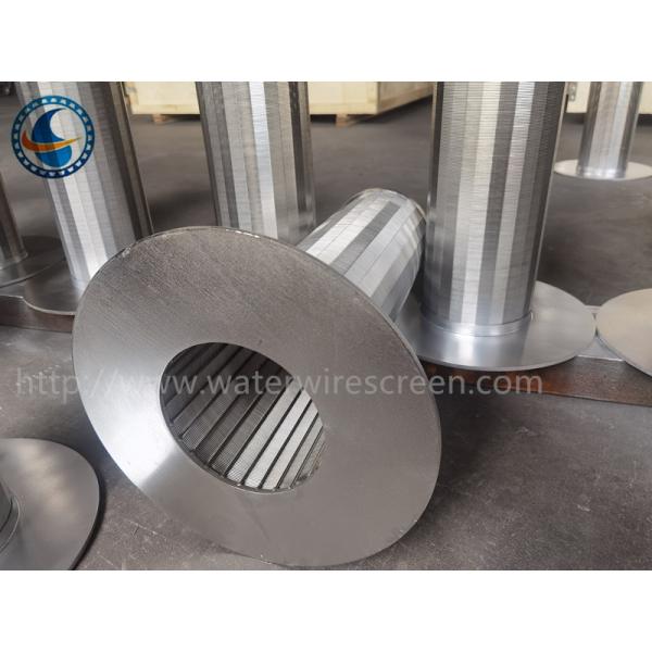 168mm Dia Continuous Slot Wedge Wire Screen Pipe For Water Process
