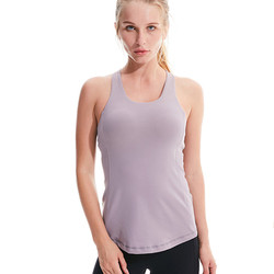 Knitted Longline Sports Bra High Impact Breathable Crisscross Athletic