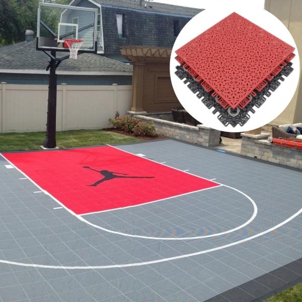 Buy Outdoor Interlocking Tennis Pickleball Badminton Sports Court Floor Tiles Mat at wholesale prices